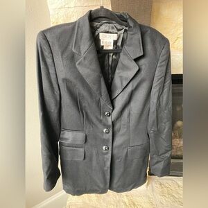 Escada Blazer (Black) Cashmere (Size 6)